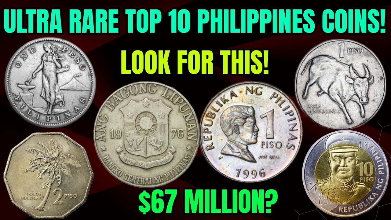 10 Rare Philippine Coins with Shocking Values and Forgotten History #CoinsCollecting