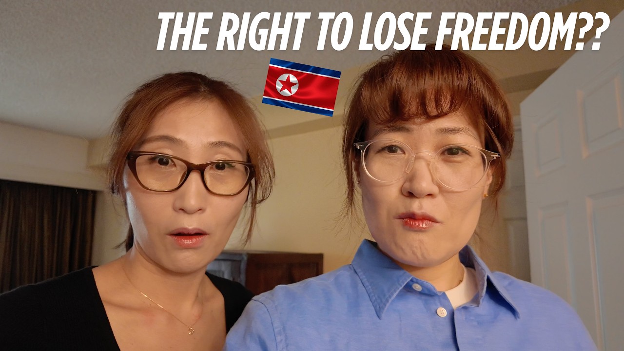 🇰🇵🇺🇸North Korean Sisters Try American Water&hellip; and Were Shocked