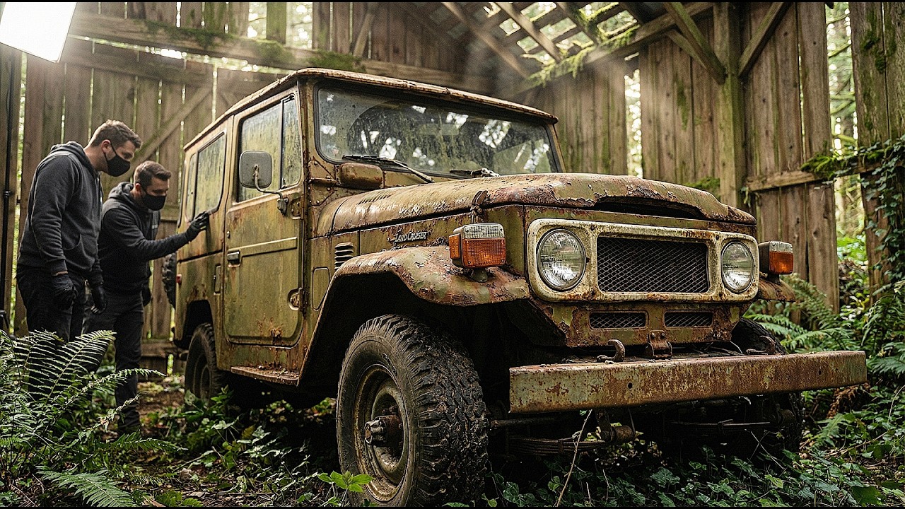 ASMR Car Restoration Toyota Land Cruiser FJ40 Full Restoration