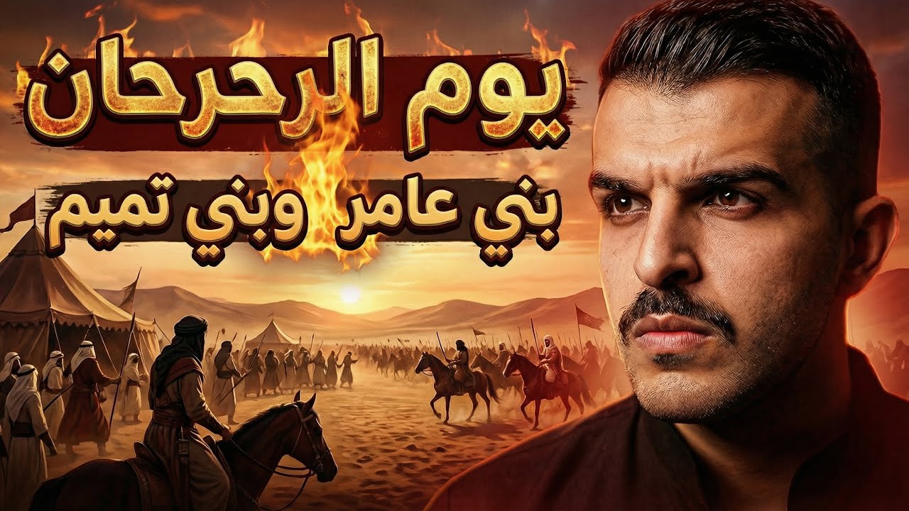 أيام العرب ، يوم الرحرحان بين بني عامر وبني تميم | عمران الحريري 