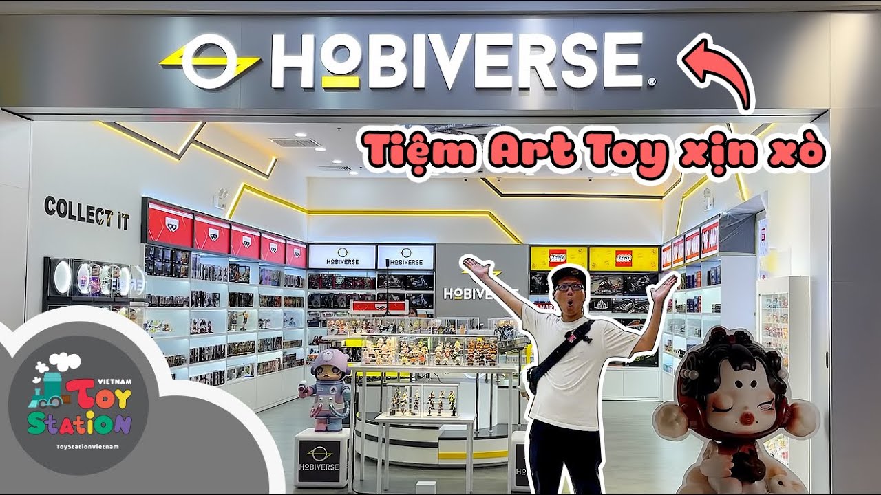 Review chi tiết cửa hàng Đồ Chơi Nghệ Thuật xịn xò đầu tiên tại Việt Nam Hobiverse ToyStation 743