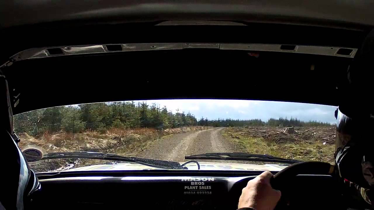 Pirelli Historic Rally 2013 - Gareth James/Steffan Evans - Escort Mk2 - SS4