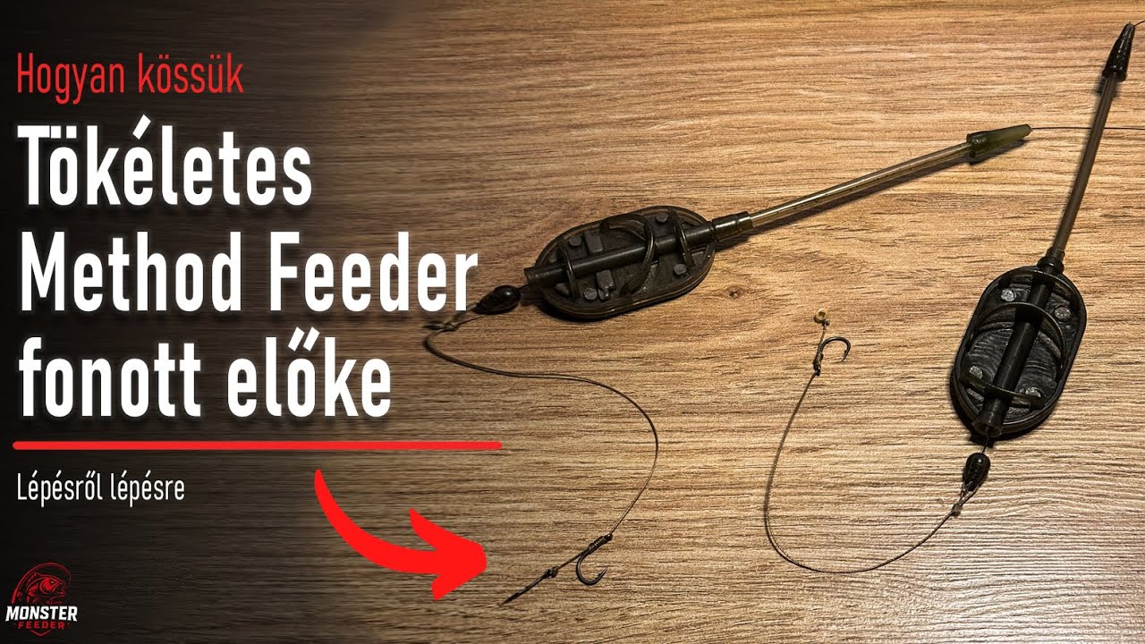 Így Köss TÖKÉLETES Method Feeder Előkét!! - Feeder Tréner 1. Rész