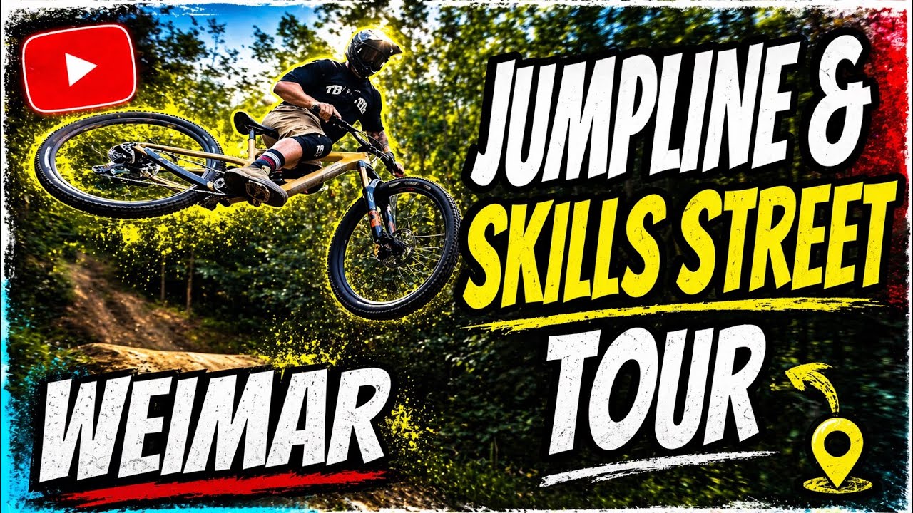 Weimar- WIR ERKUNDEN DEN BIKEPARK UND DIE CITY