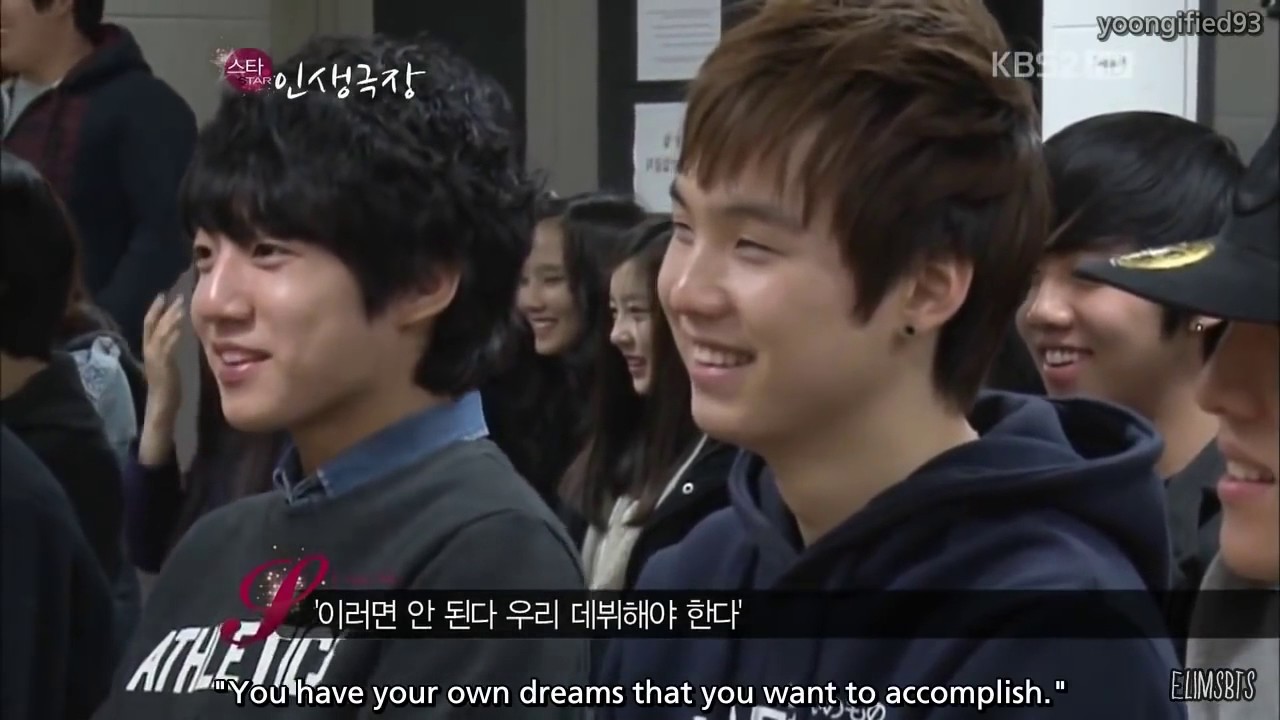 [ENG SUB] Pre-debut BTS gets an advice about love Shaun PoMortensen