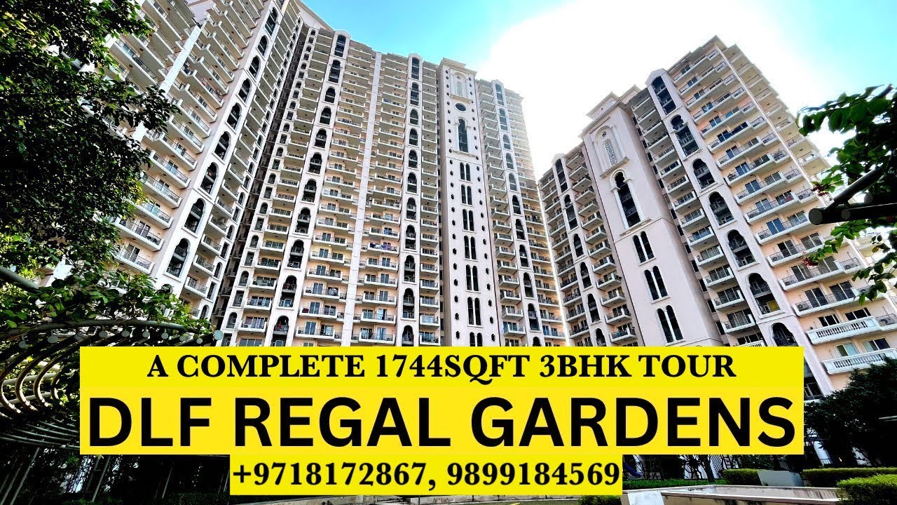 DLF Regal Garden Gurgaon 3BHK@2.30cr +91-9718172867