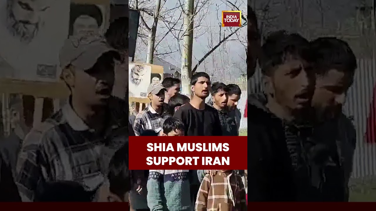 Jammu Kashmir Shia Muslims Come In Iran's Support | J&k | Iran-Israel Conflict #iranisraelwar #iran