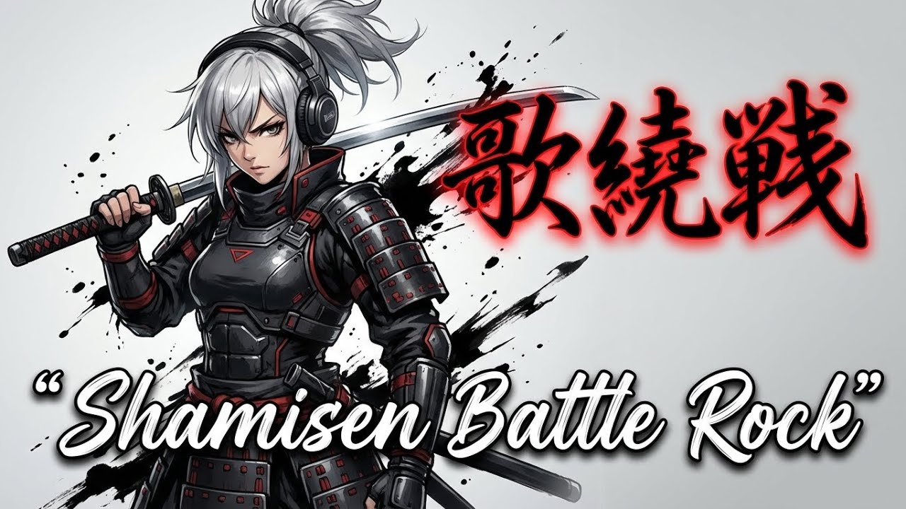 Japanese Battle Rock / Metal with Shamisen – Drum'n'Bass Groove Music for Work & Study【和風BGM / 和風ロ