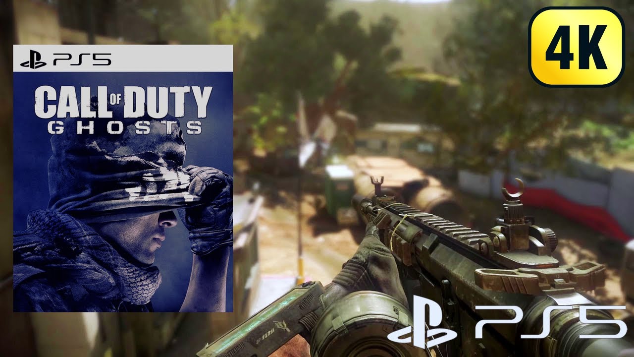 THIS LOOKS TOO GOOD 😳 COD Ghosts PS5 4K 60FPS Multiplayer Gameplay (No Commentary)