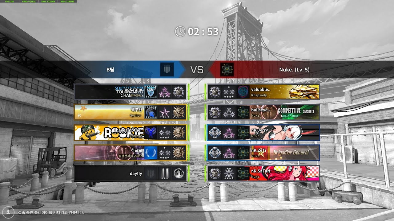 14.블랙스쿼드 경쟁전22시즌 BLACK SQUAD Competitive 22 Season