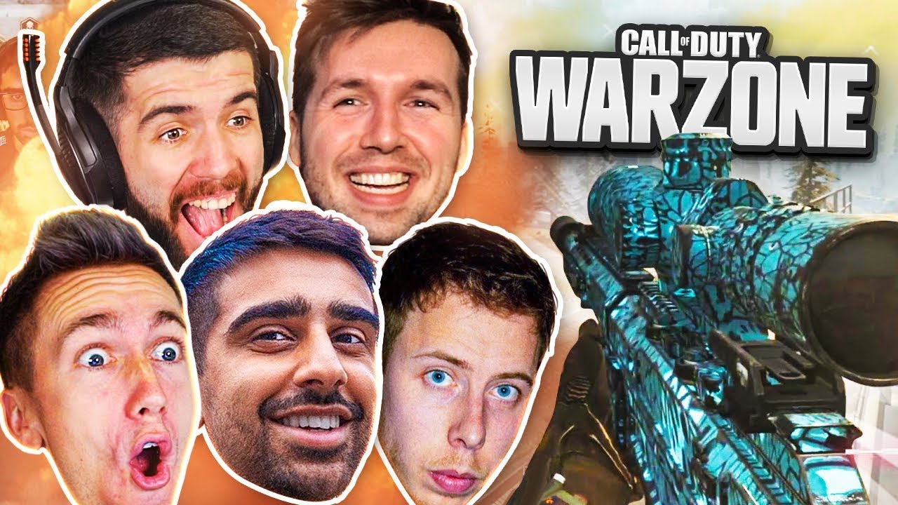 SNIPING WINS on WARZONE! - CoD Battle Royale