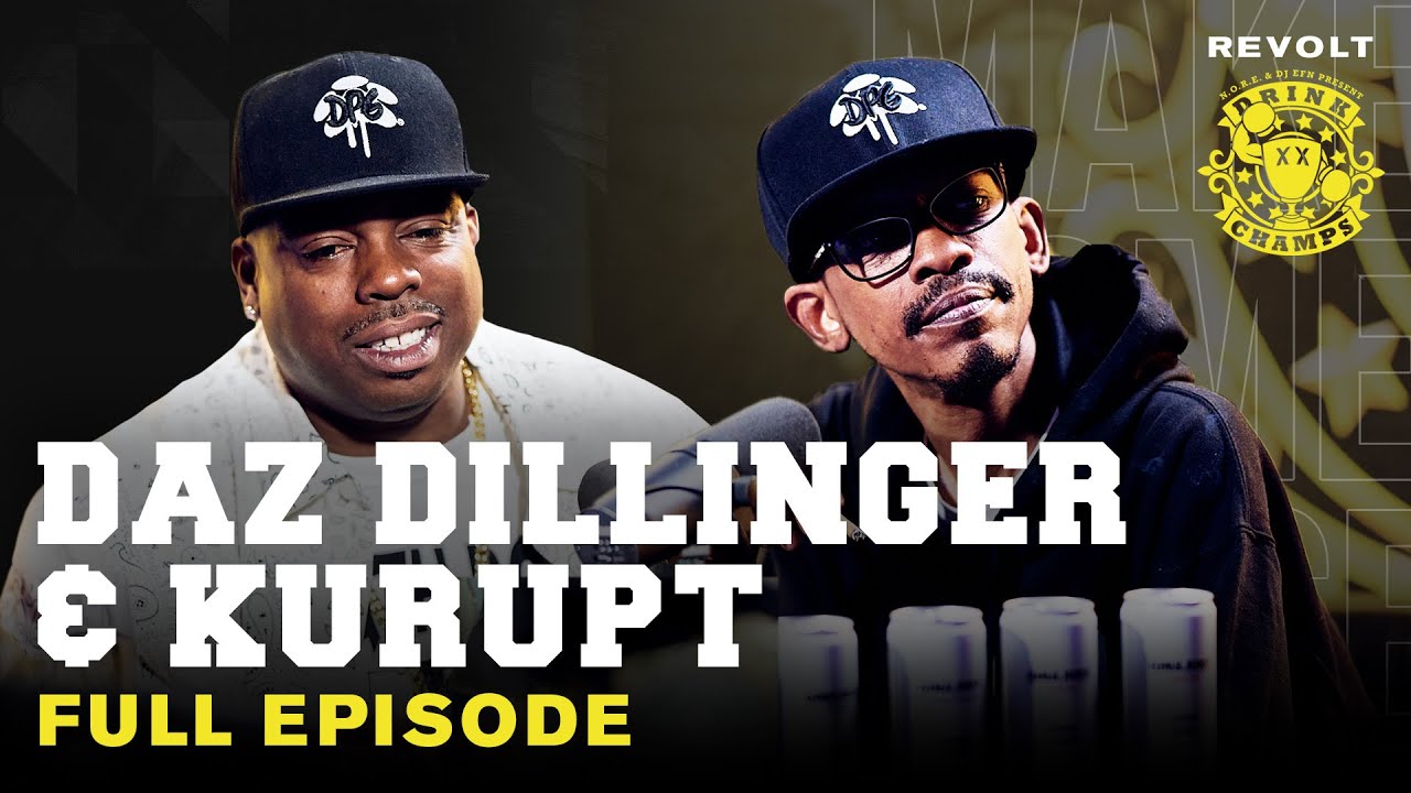 Daz Dillinger & Kurupt On Dogg Pound History, Tupac & Nate Dogg, New Album, AI & More | Drink Champs