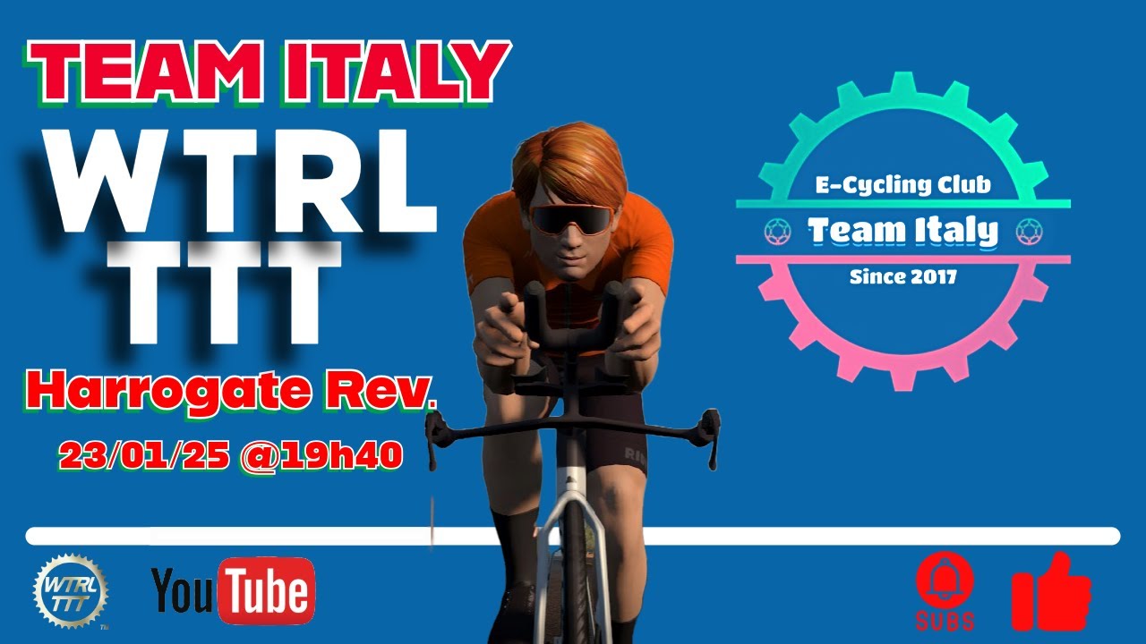 Zwift // WTRL // TTT - Harrogate Reverse -  Watt's together?!