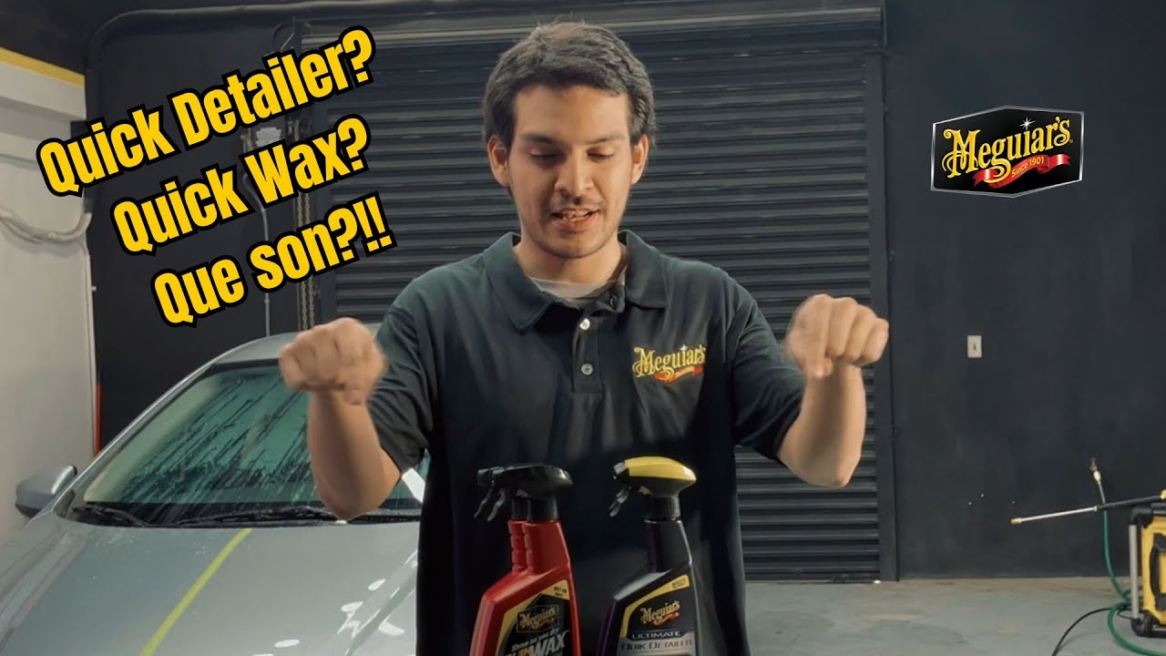 Quick detailer y Quick Wax