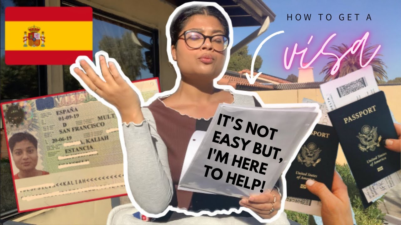 HOW TO APPLY FOR SPAIN STUDENT VISA! | As An American
