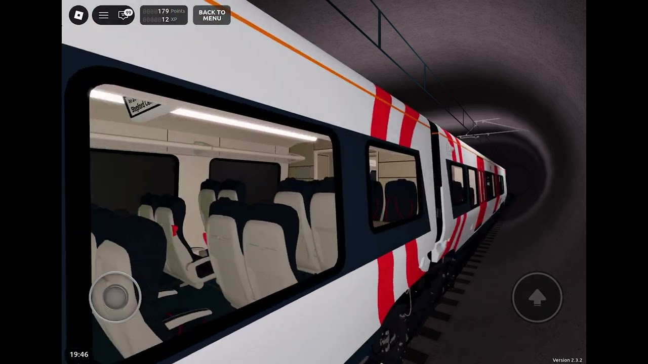 Class 756 metro train arrive in stepford central