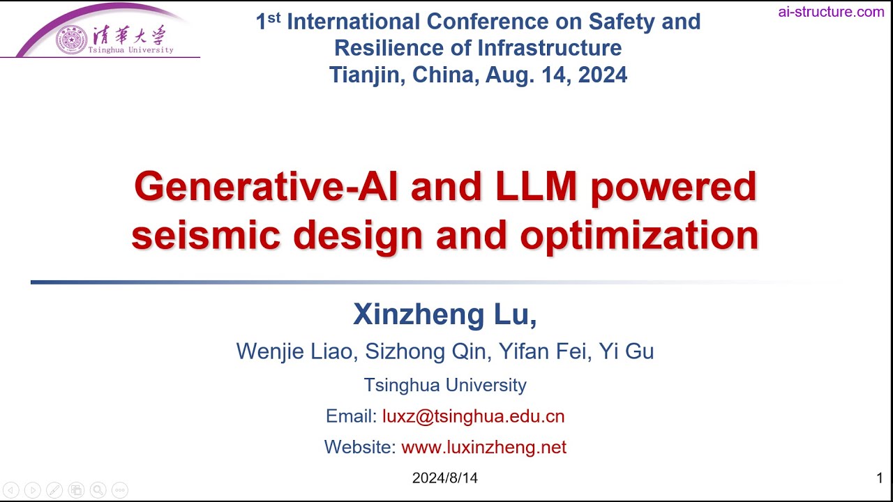 Generative-AI and LLM powered seismic design and optimization
