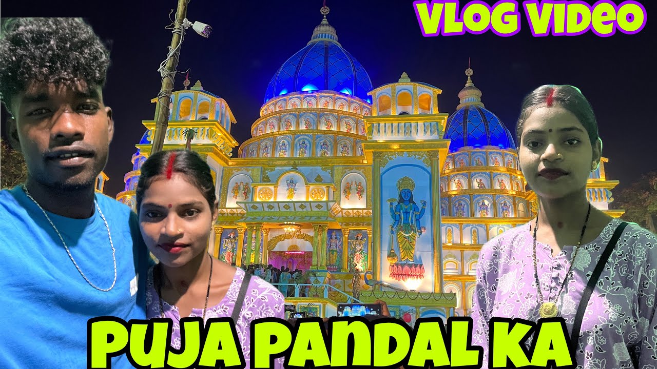 PUJA PANDAL KA||Vlog Video ||01/10/2025