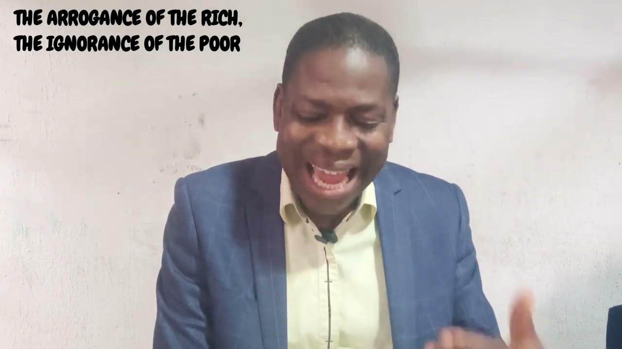 THE ARROGANCE OF THE RICH, THE IGNORANCE OF THE POOR