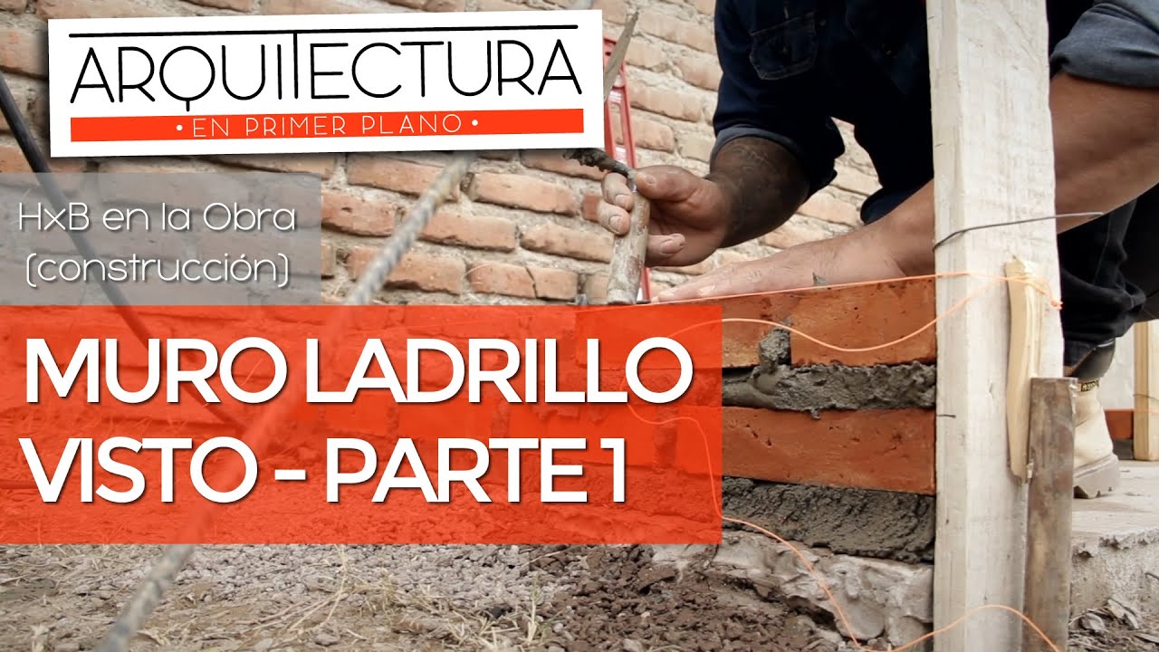 🧱 MURO DE LADRILLO VISTO 🧱 PARTE 1️⃣ ⁉️ JUNTA RASADA | PEGADO DE LADRILLO MACIZO | PARED | PARRILLA