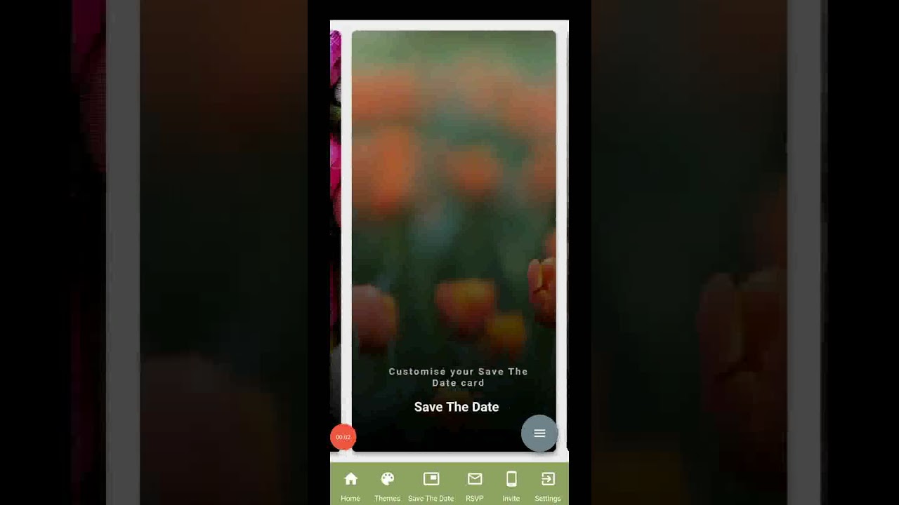 Be Our Guest Wedding App - How to customise your digital 'Save the Date' and share with your guests.