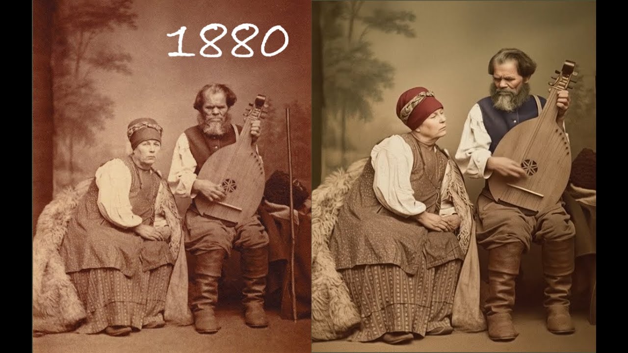 Украинское село XIX в - ожившие фото | Українське село XIX ст. оживає | Ukraine 19th Brought to Life