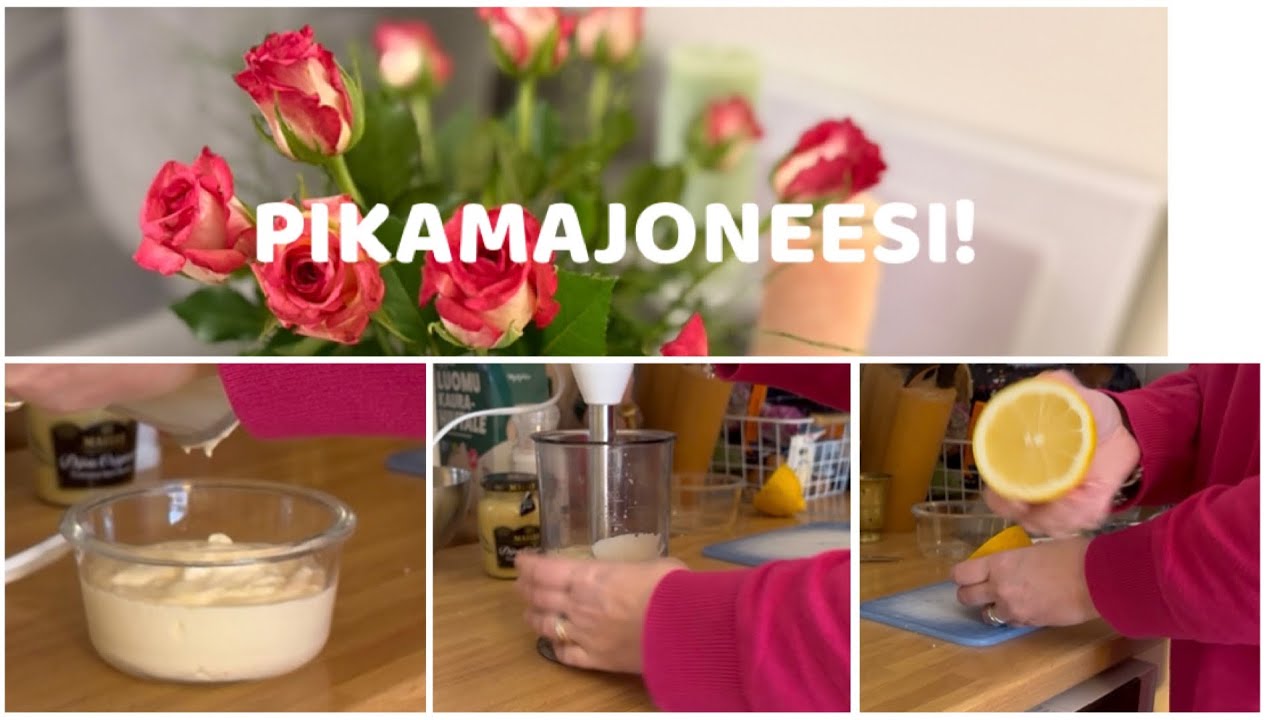Pikamajoneesi - onnistuu aina! Myös hampurilaisia ja heitetään sikaa 🤩🐷🍔