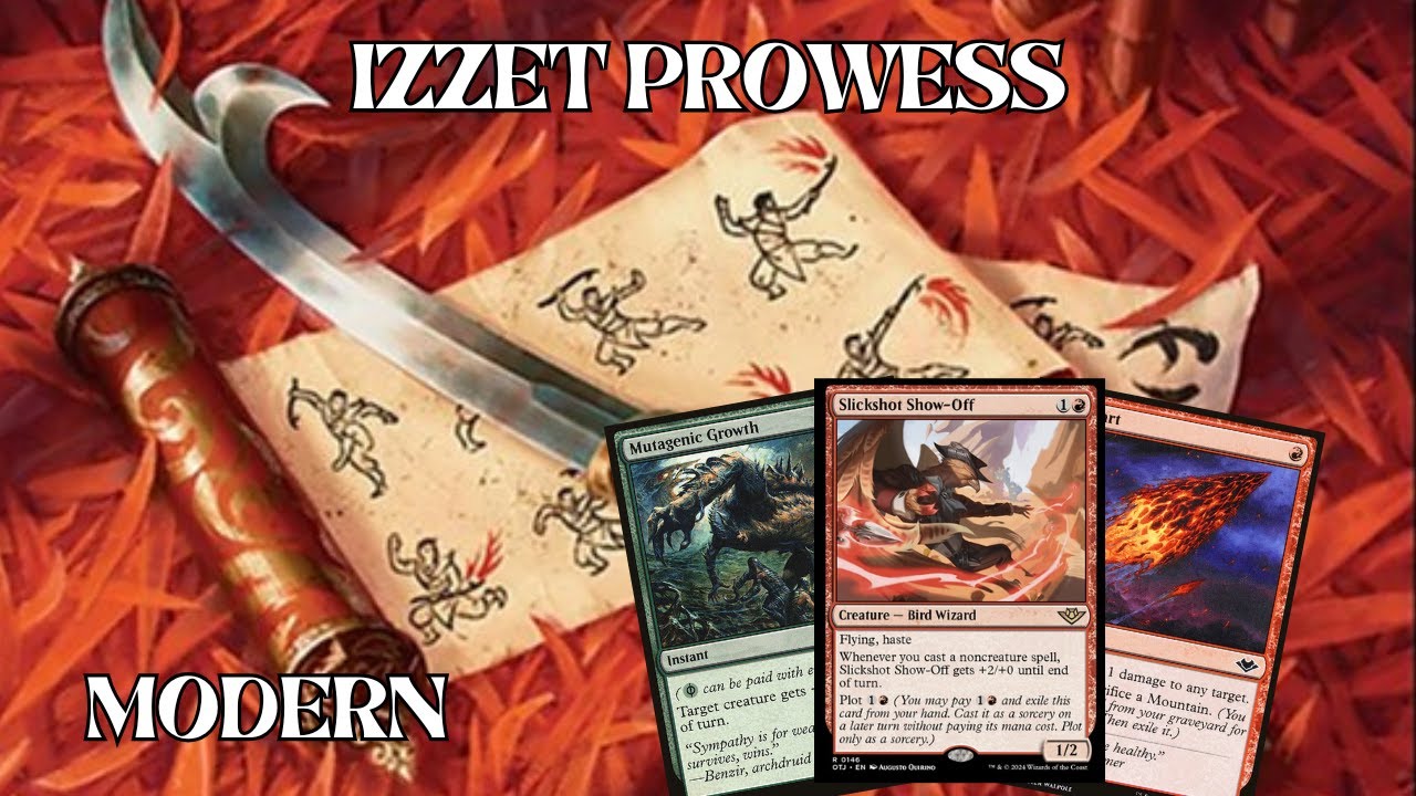 Izzet Prowess Wins a Modern Challenge!🔴🔵| MODERN | MTGO