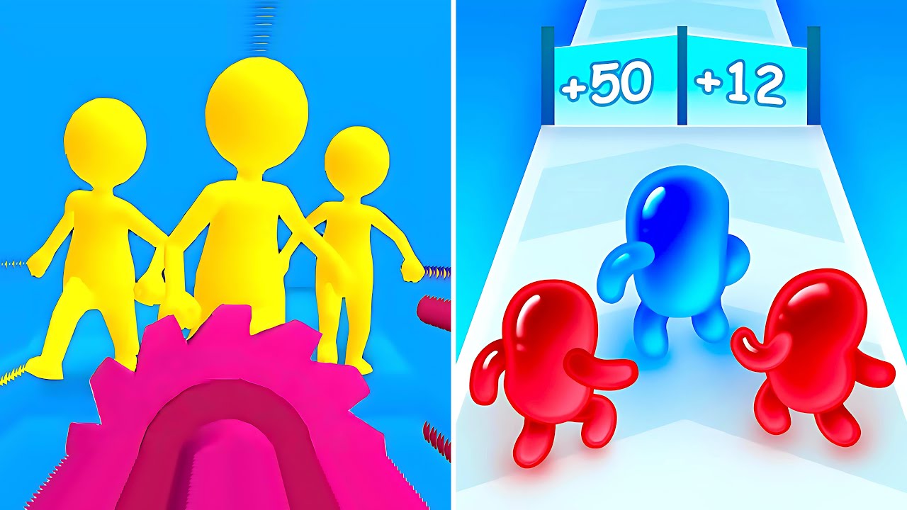 Join Blob Clash 3D Vs Join Clash 3D🔴🔴🟢Max Levels Walkthrough 99999 Mobile Gameplay FRQ