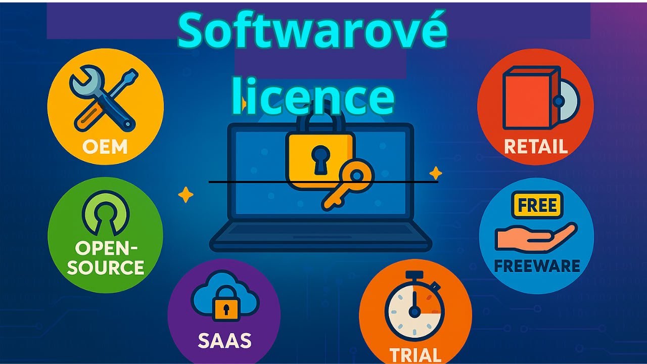 Jaké jsou nejčastější SW licence?