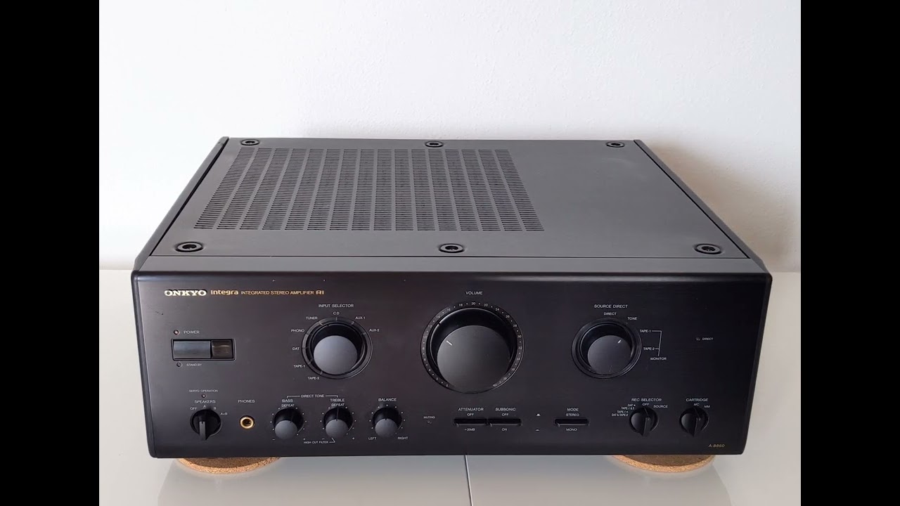 Onkyo Integra A 8850 High End Stereo Receiver - Verstärker