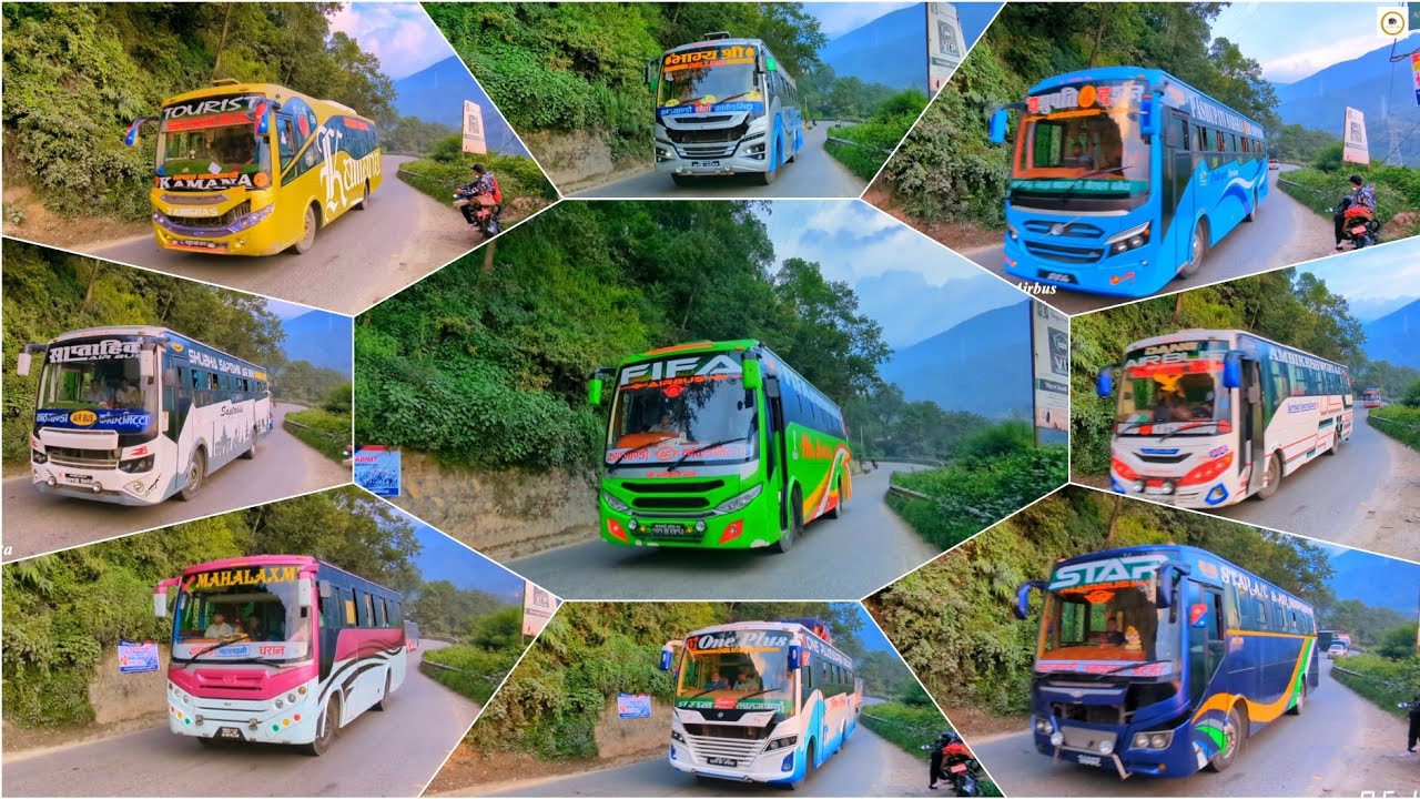 Nepali Night Buses Spotting//Bus Ace Nepal