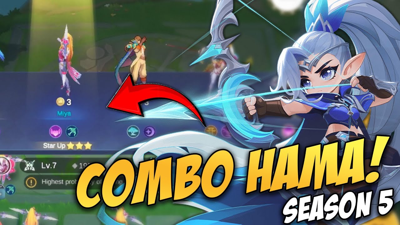 KOMBO HAMA AUTO PUSH RANK MAGIC CHESS SEASON 5