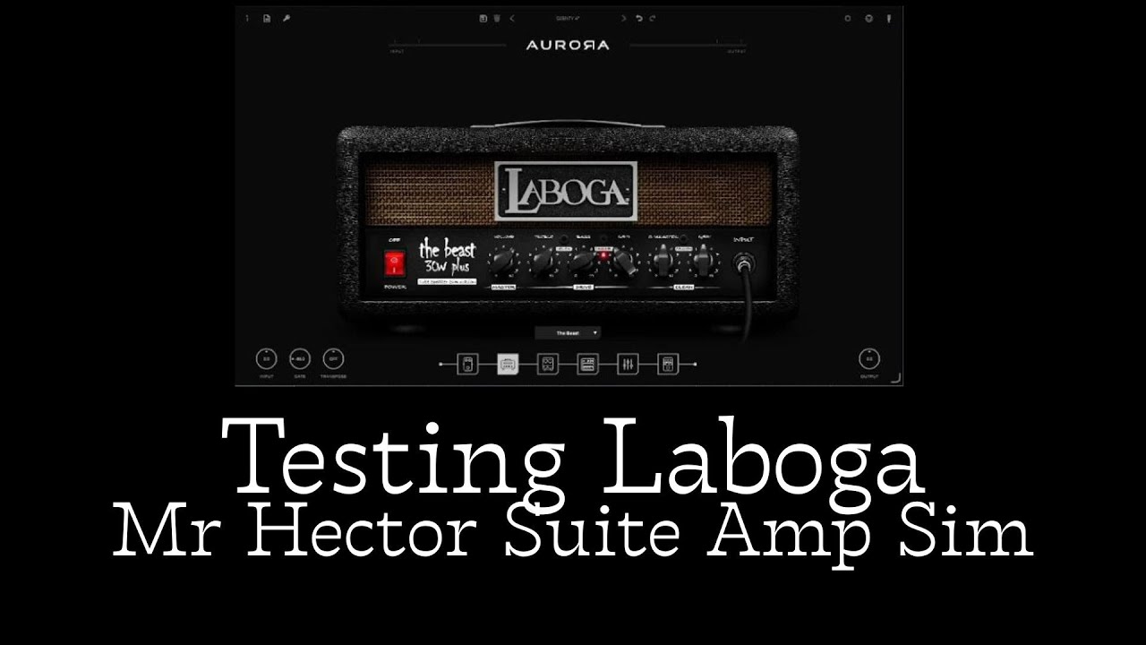 Testing Laboga Mr Hector Suite Amp Sim