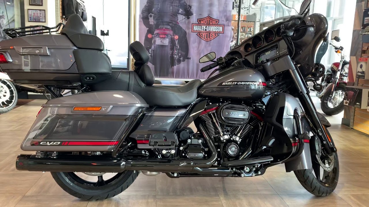 2020 CVO Limited Harley-Davidson 117 Smoky Grey & stormcloud