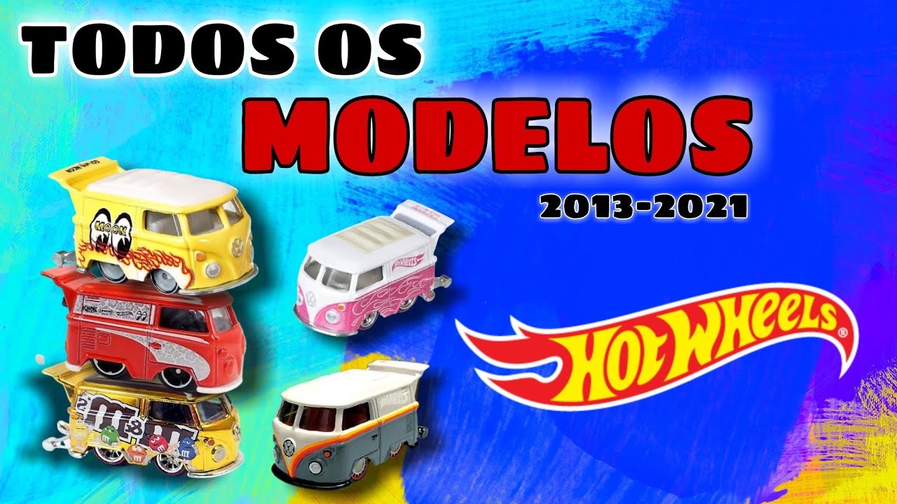 TODOS OS MODELOS DE KOOL KOMBI HOT WHEELS DE 2013 -2021