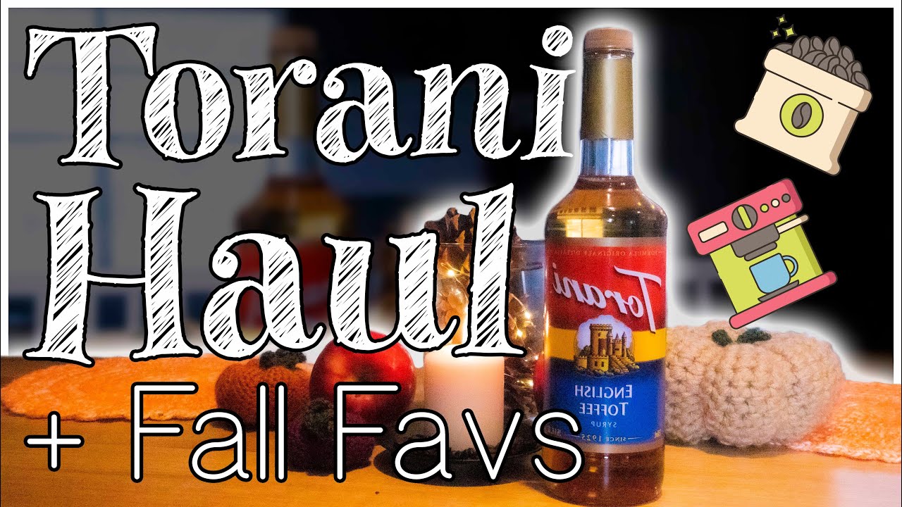 Torani Syrup Haul || Fall Flavors and Combos for My At-Home Coffee Bar
