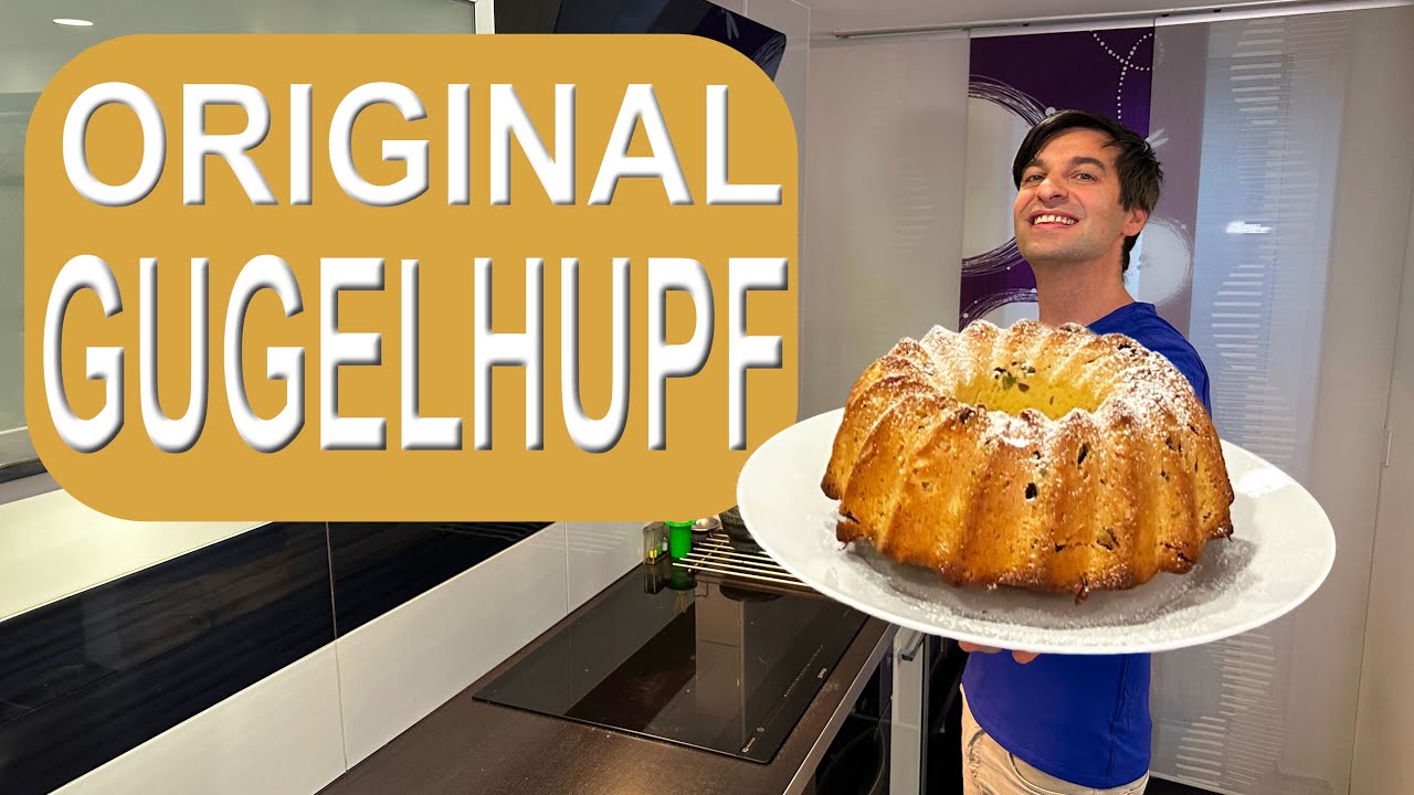 Original Gugelhupf mit Rosinen und kantierten Fr&uuml;chten ❗️Das Gugelhupf Rezept 💯 Glutenfrei ‼️