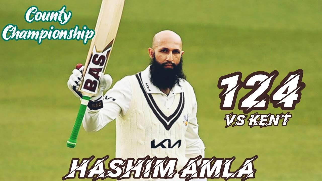 Century for Hashim Amla. What a Brillant Knock | 1st innings | Day 1 | County Championship 2022.