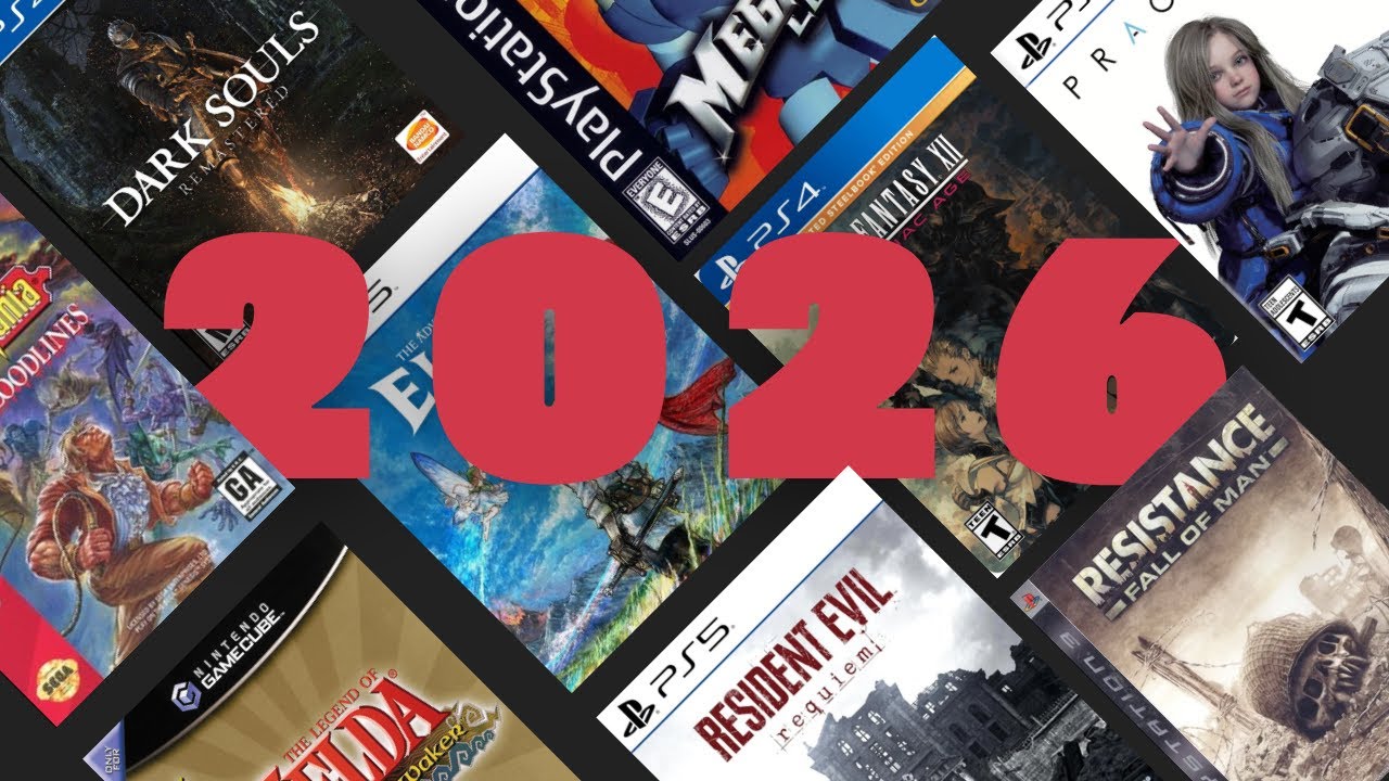 Upcoming and Classic Games I'll Be Playing in 2026