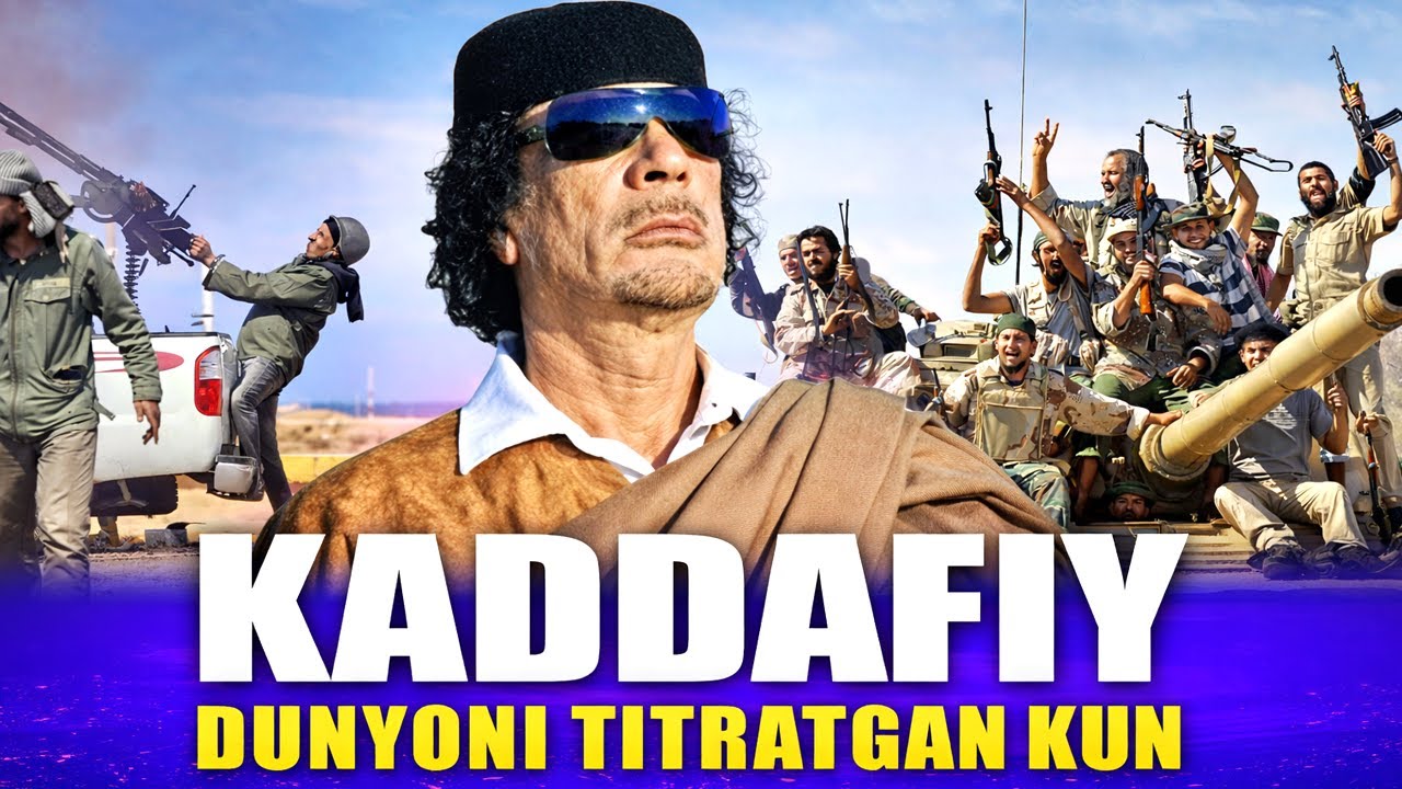 KADDAFIY NEGA 42 YILDAN SO'NG CHIQISH QILDI