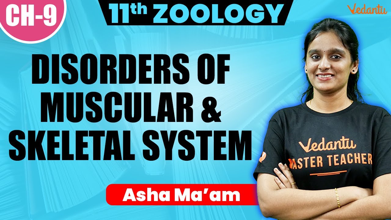 11th Zoology | Ch 9 - Disorders of Muscular & Skeletal System | 2nd Mid Term | Asha Ma'am