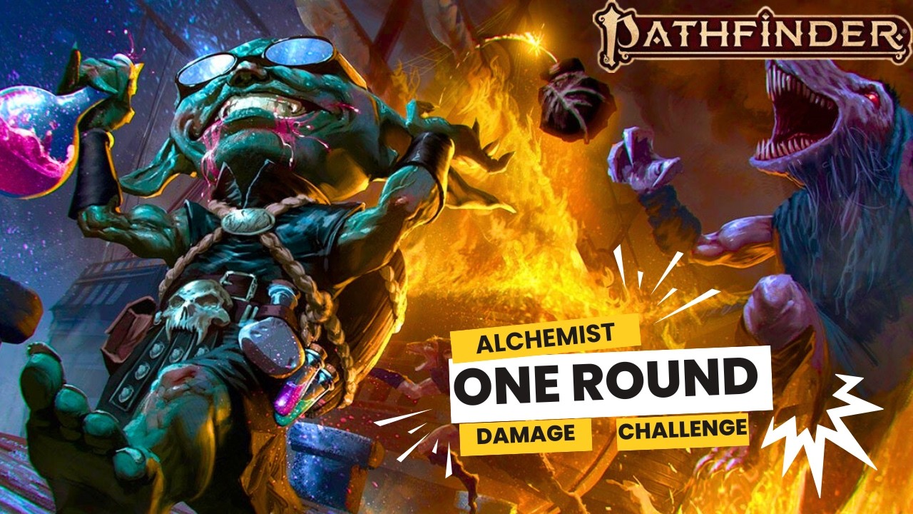 How Much Damage can an Alchemist Do In Pathfinder 2e?