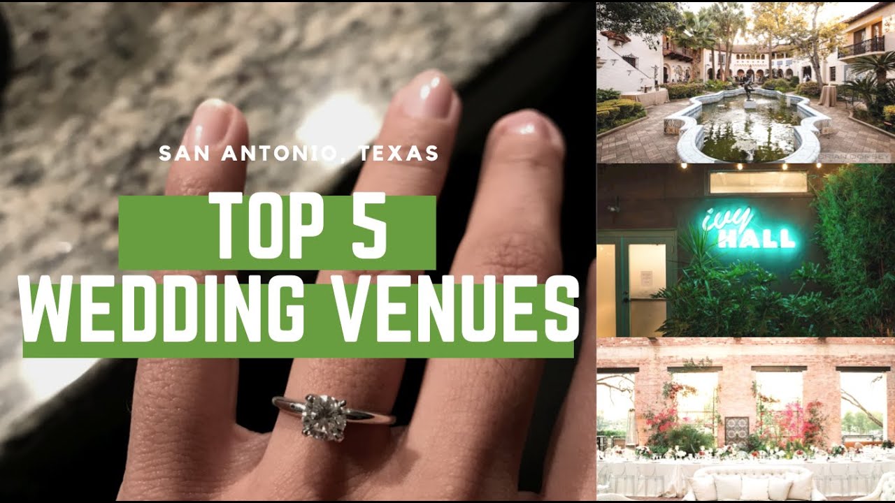 Top 5 wedding venues in San Antonio, Texas