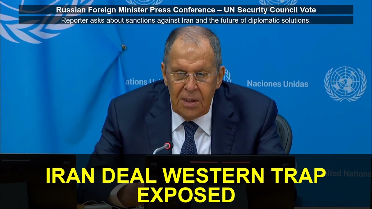 Lavrov on Iran Deal: Snapback Mechanism was a Western 'Trap'