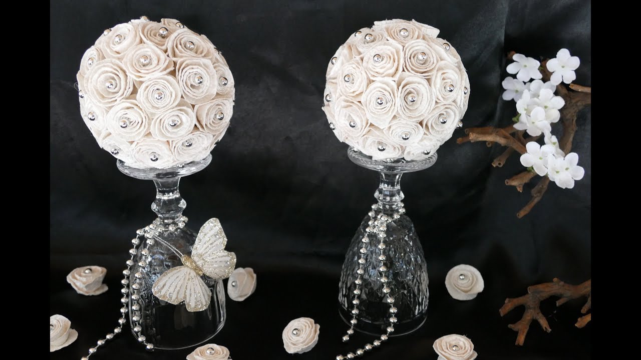 DIY: Wohndeko durchs Jahr – Rosenkugeln – decoration ball – украшение шарами