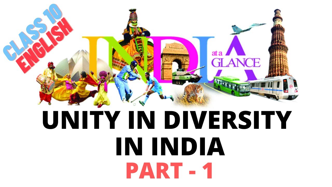 Unity in diversity in India - Part 1 || Detailed explanation || 10th class || ESL DRILL