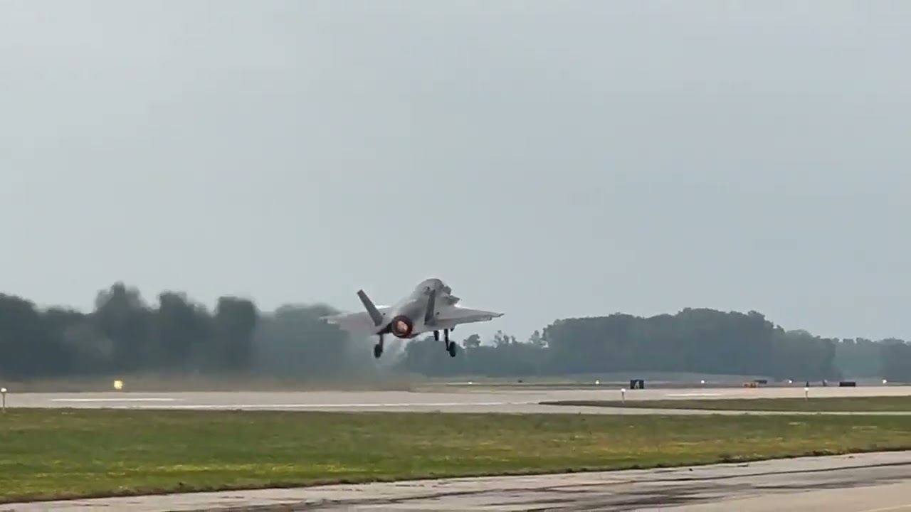  F-35B Demo Team departing # OSH26