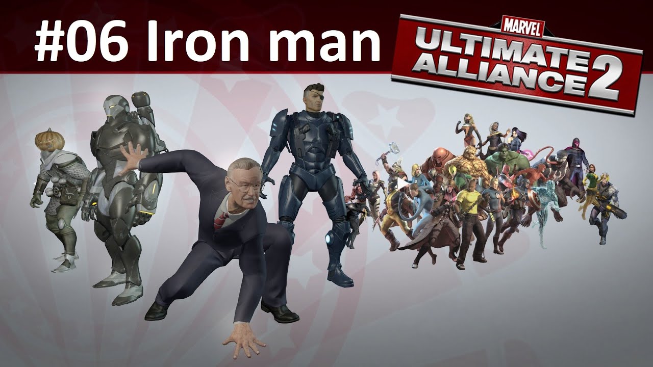 [Прохождение] Marvel: Ultimate Alliance 2 - #06 Iron man