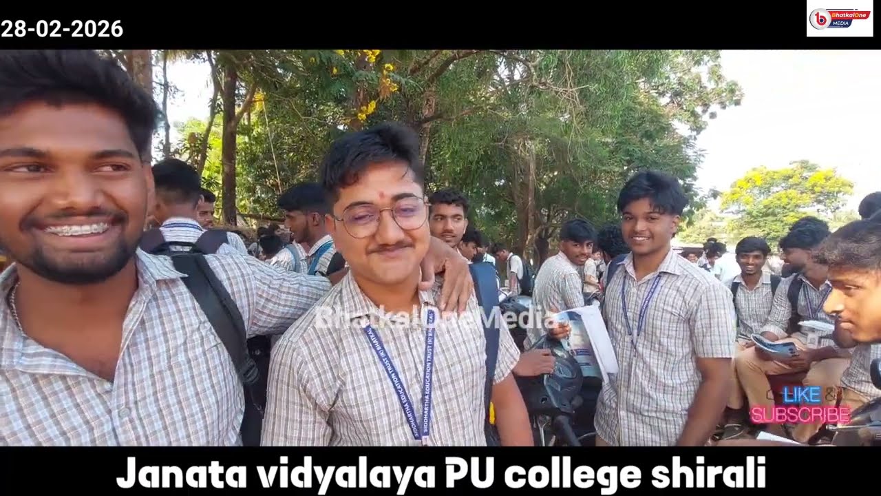 Bhatkal 2nd PUC Exams Begin Smoothly | No Tension, No Disturbance on Day One!